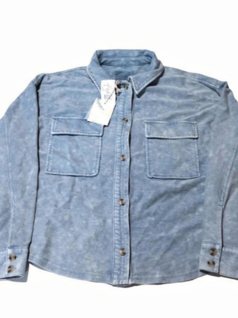 Thread & Supply Women's  Jacket Blue Size Large NWT